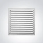 VENTILACIONA REŠETKA F125 CINK A.K. 7773