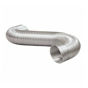 Elastična metalna cev mada aluminijumska, fleksibilan spiralni završetak.
