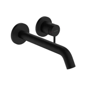 HANSGROHE TECTURIS S UGRADNA ZIDNA BATERIJA ZA LAVABO BLACK MAT 225 MM 73351670