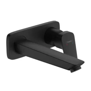 HANSGROHE LOGIS UGRADNA BATERIJA ZA LAVABO ZIDNA 195 CRNA MAT 71220670